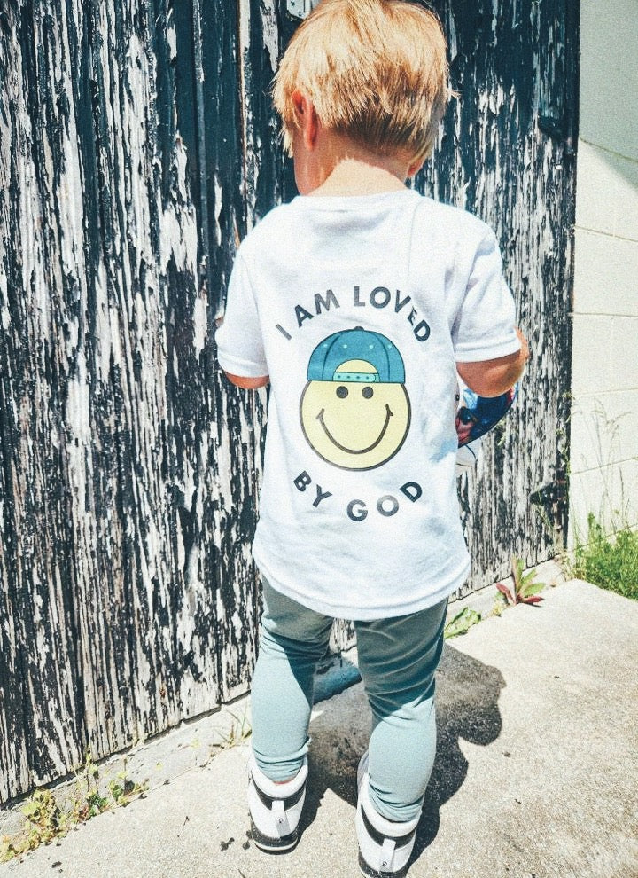 "I Am Loved By God" Smiley Tee