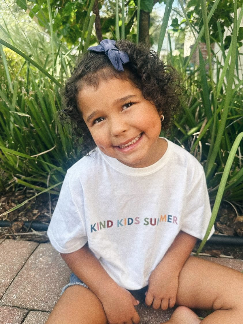 "Kind Kid Summer" Oversized Tee