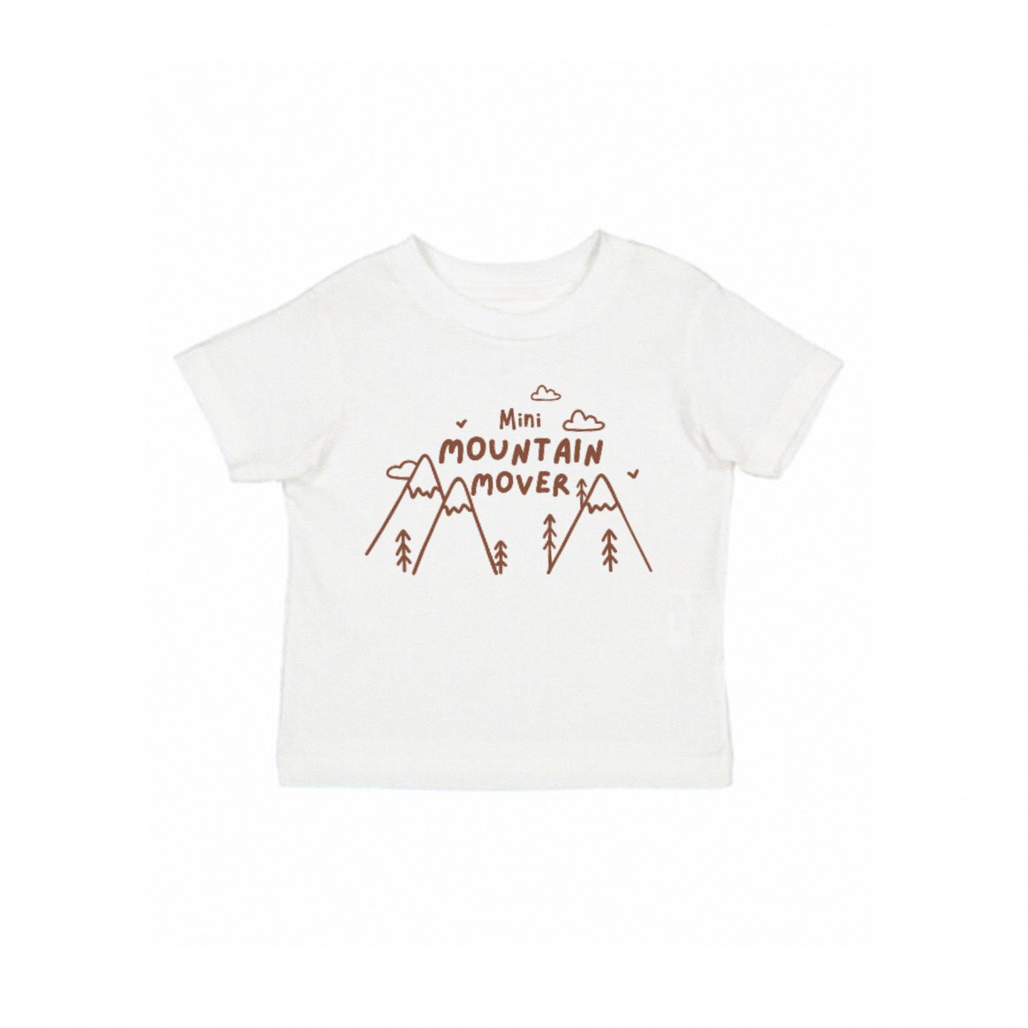 "Mini Mountain Mover" Tee - White