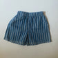 Striped Denim Short