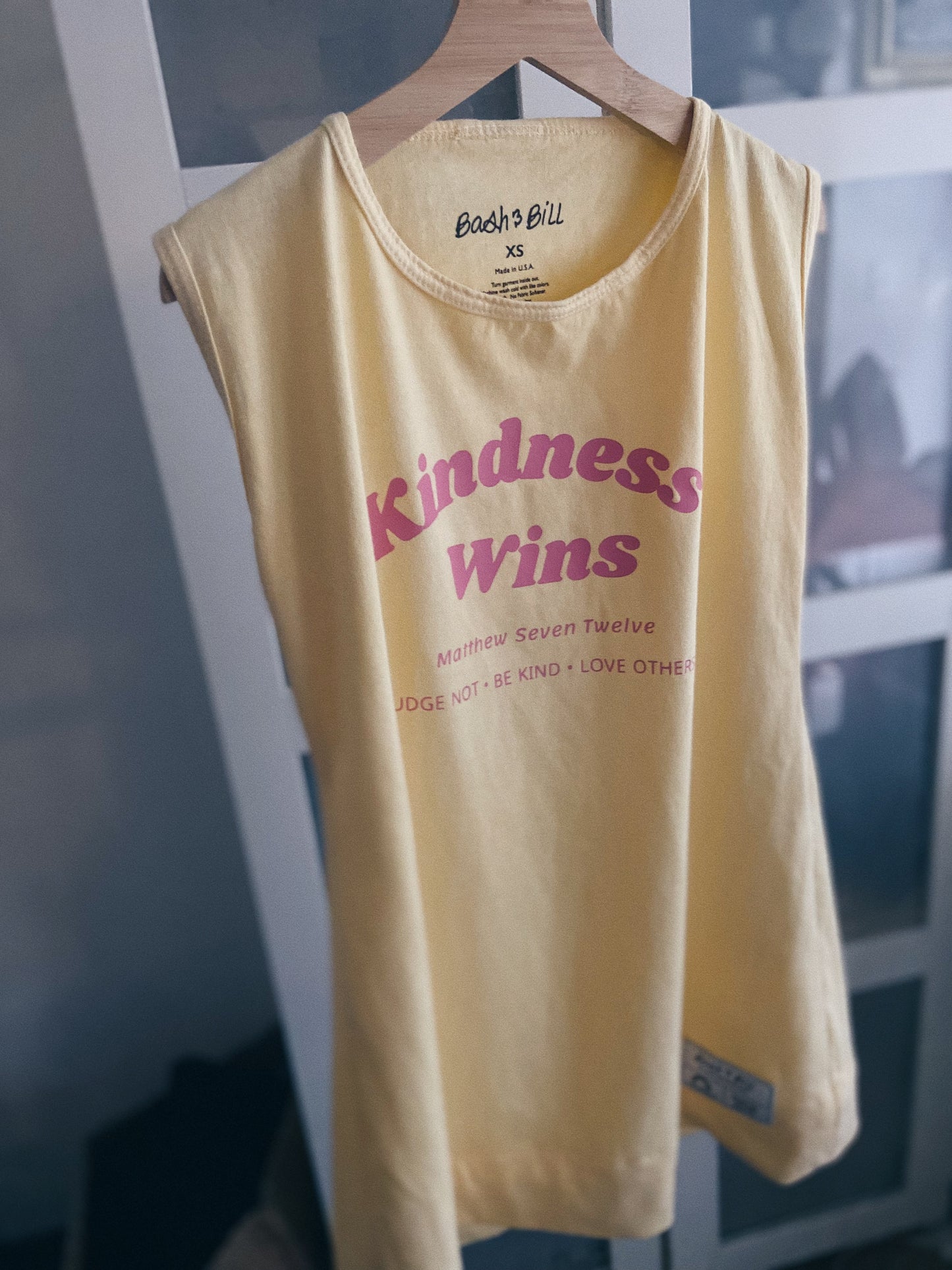 "Kindness Wins" Tank Dress