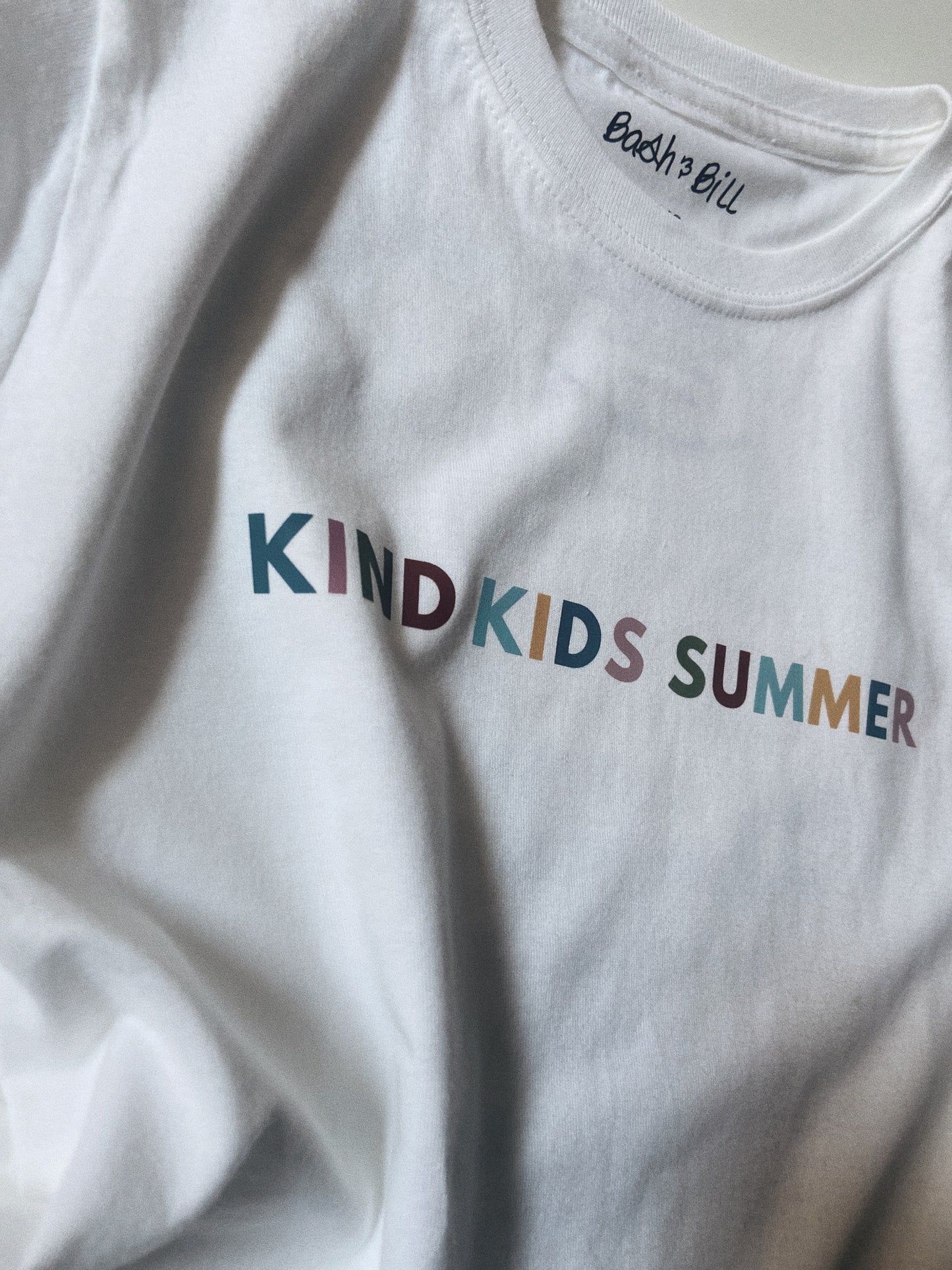 "Kind Kid Summer" Oversized Tee