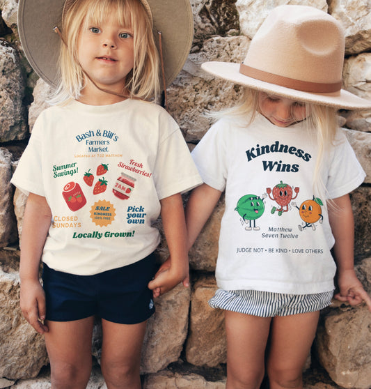 Oversized Graphic Tee - Kind Market