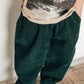 Tapered Cord Pant - Evergreen