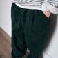 Tapered Cord Pant - Evergreen