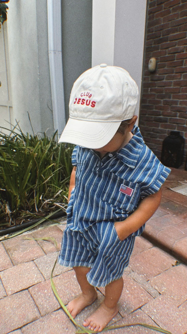 "Club Jesus" Cap - Natural