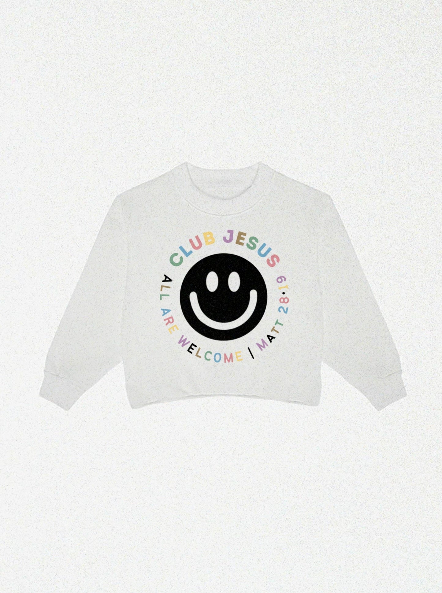 "Club Jesus" Crewneck Pullover