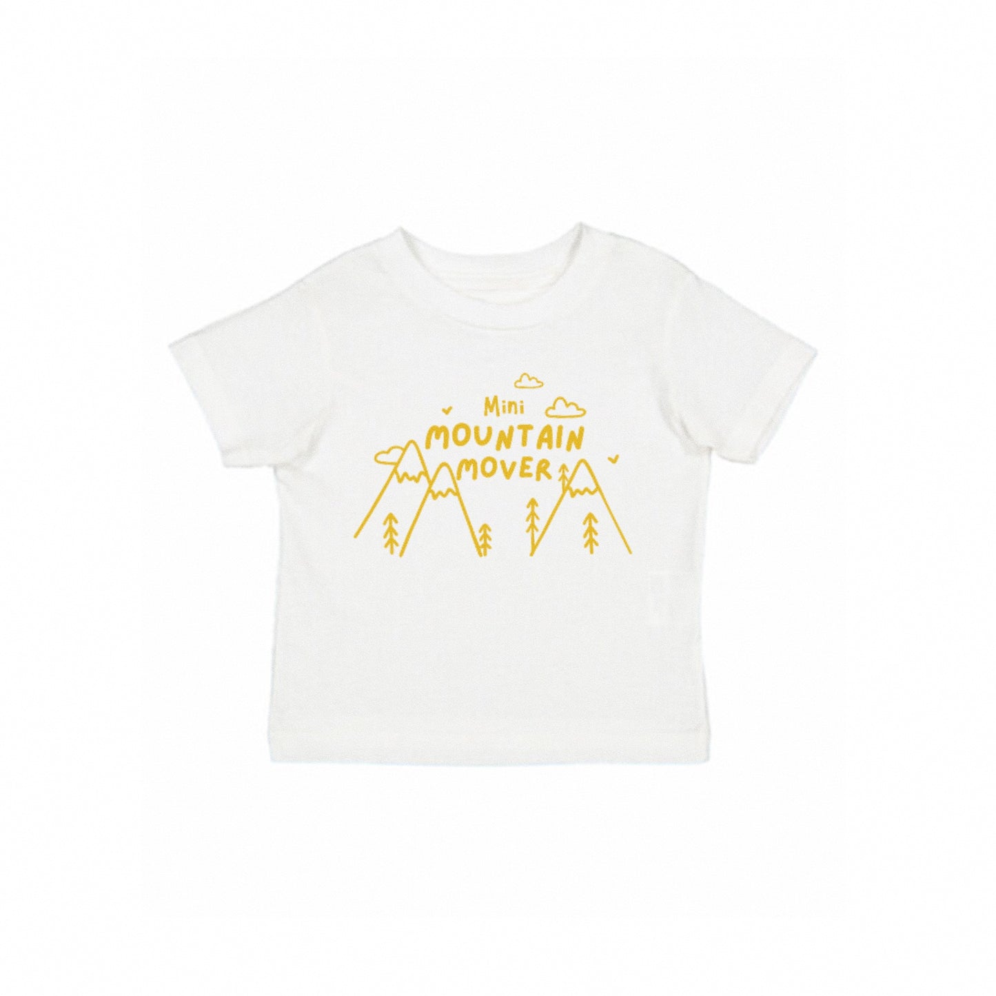 "Mini Mountain Mover" Tee - White