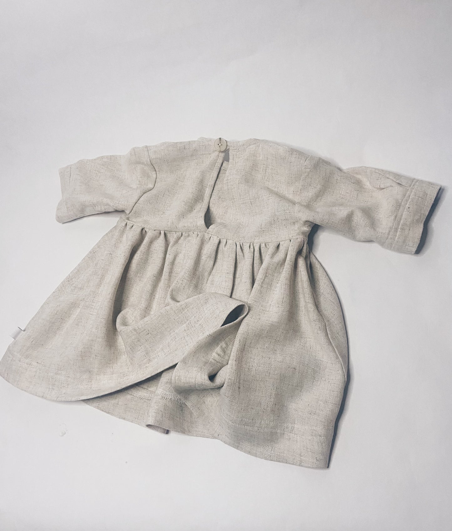 Linen Smock Dress