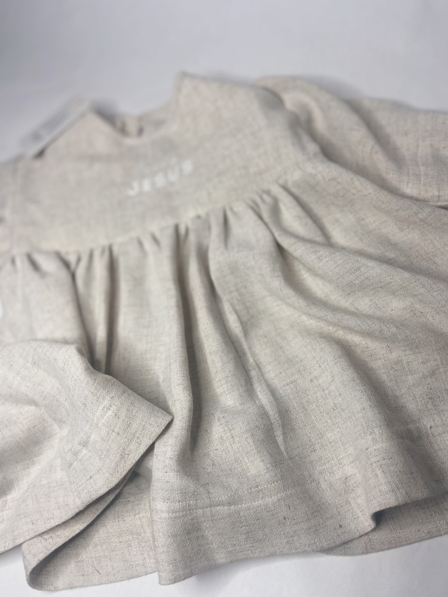 Linen Smock Dress