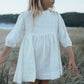 Linen Babydoll Dress