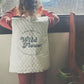 "Wildflower" Quilted Vest - Ivory