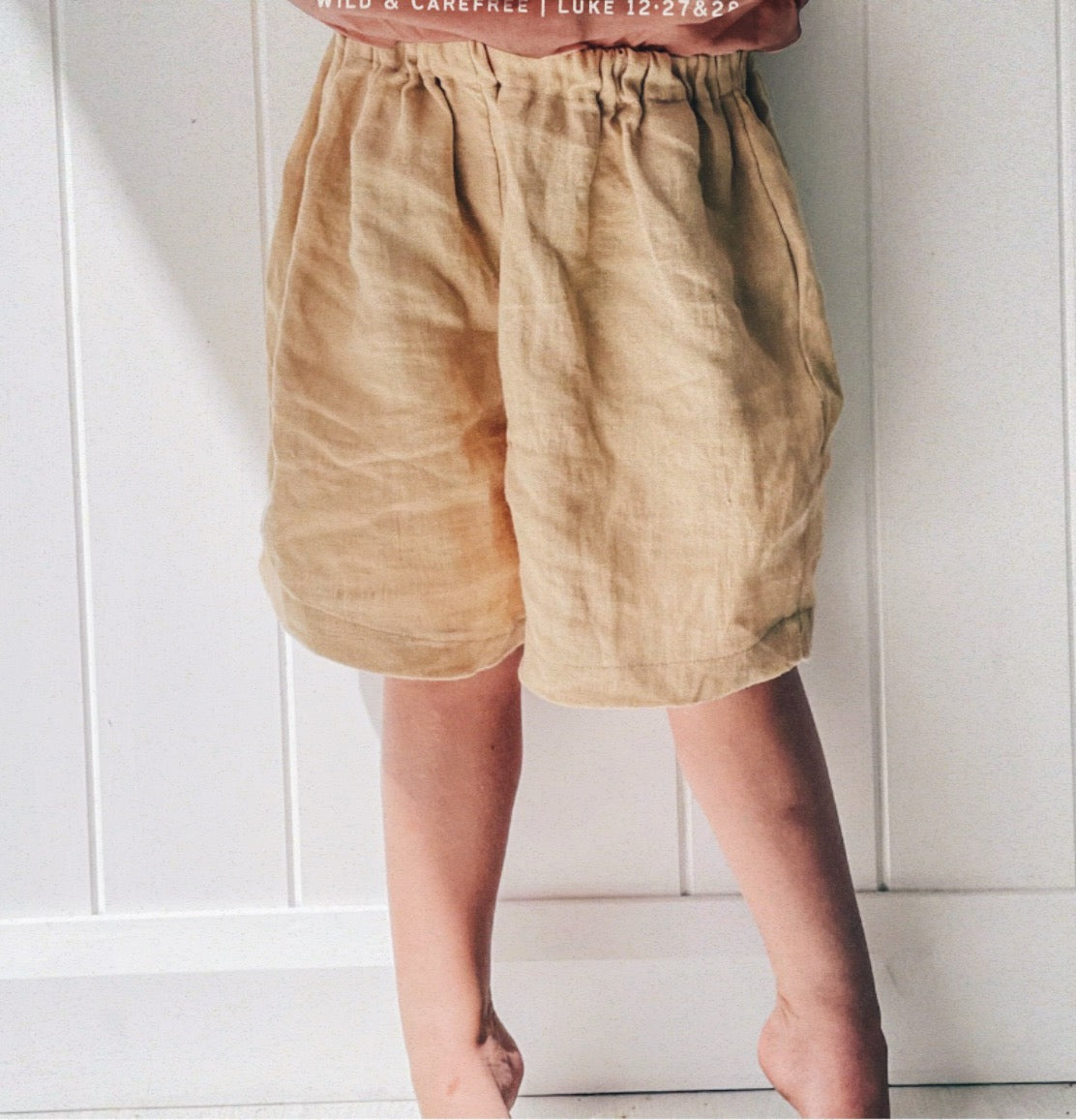 Cotton Linen Relaxed Fit Shorts