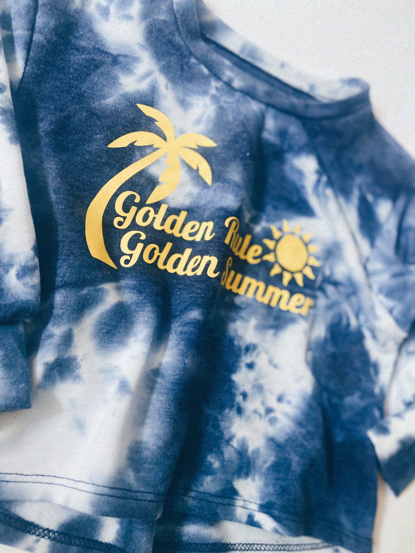 "Golden Rule - Golden Summer" Pullover