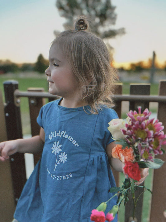 Embroidered Cotton Tunic Dress