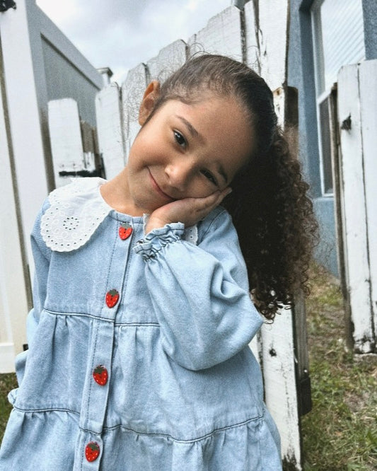 Denim Baby Doll Dress