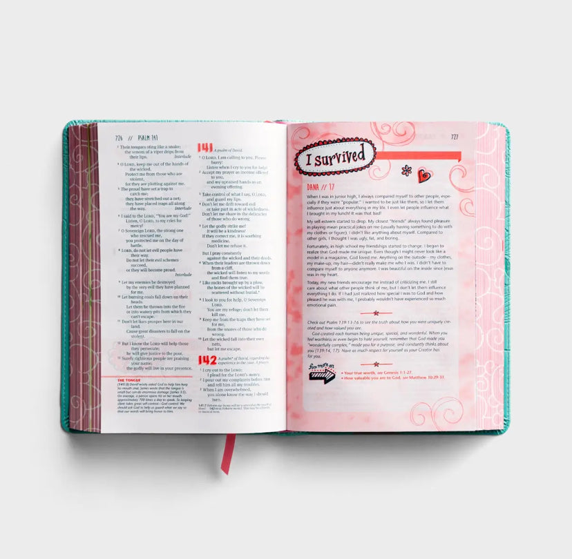 NLT Girls Life Application Study Bible