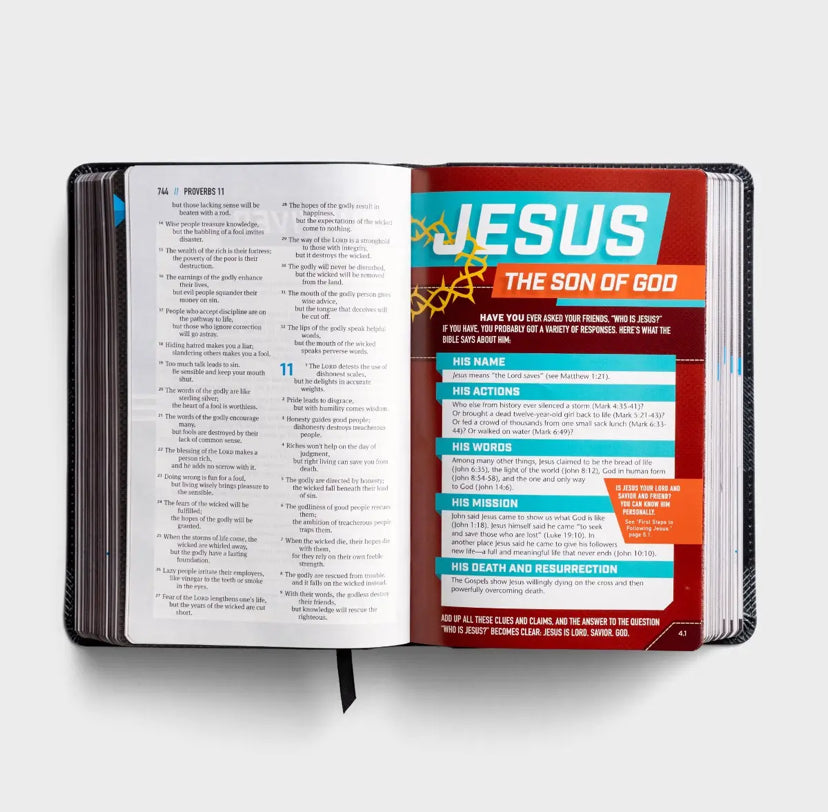 NLT Boys Life Application Study Bible