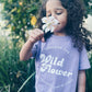 "Wildflower" Tee - Lilac