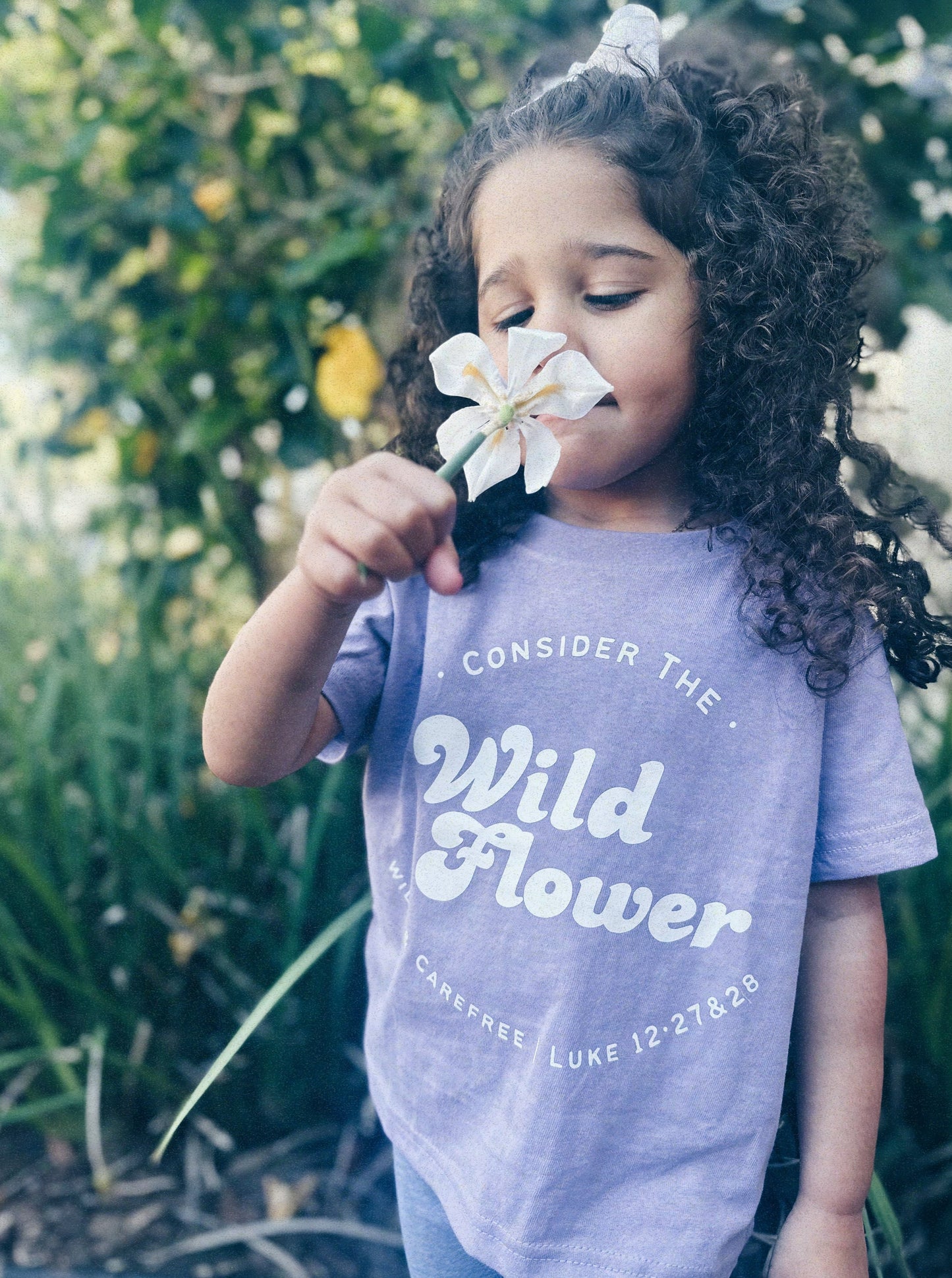 "Wildflower" Tee - Lilac