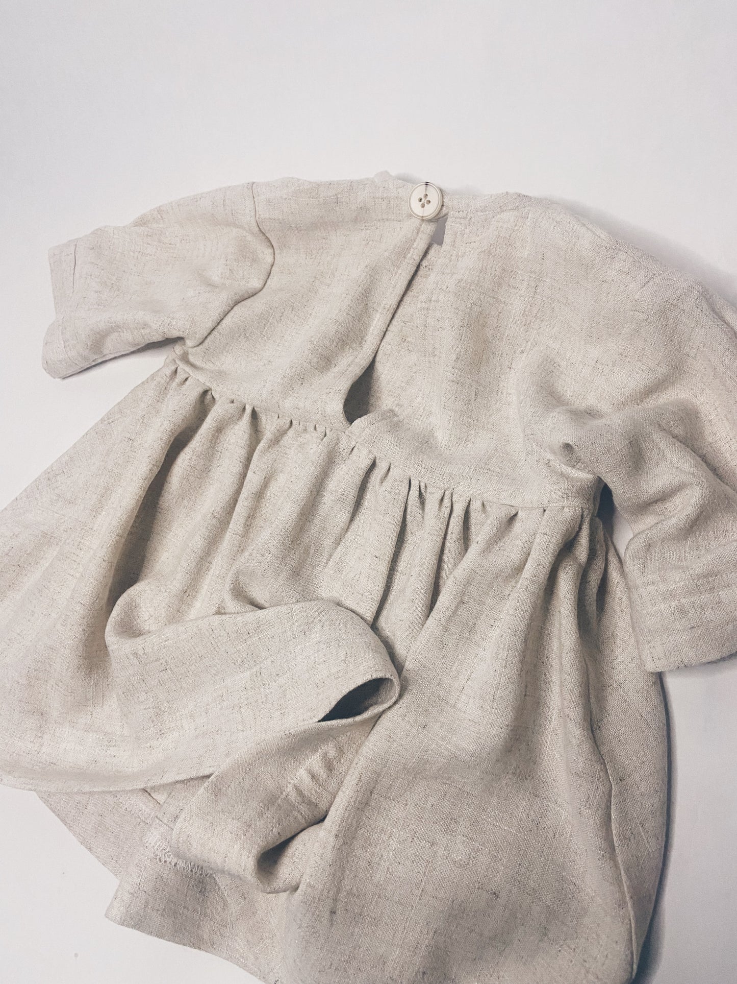 Linen Smock Dress