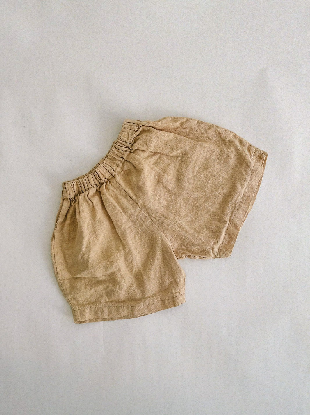 Cotton Linen Relaxed Fit Shorts