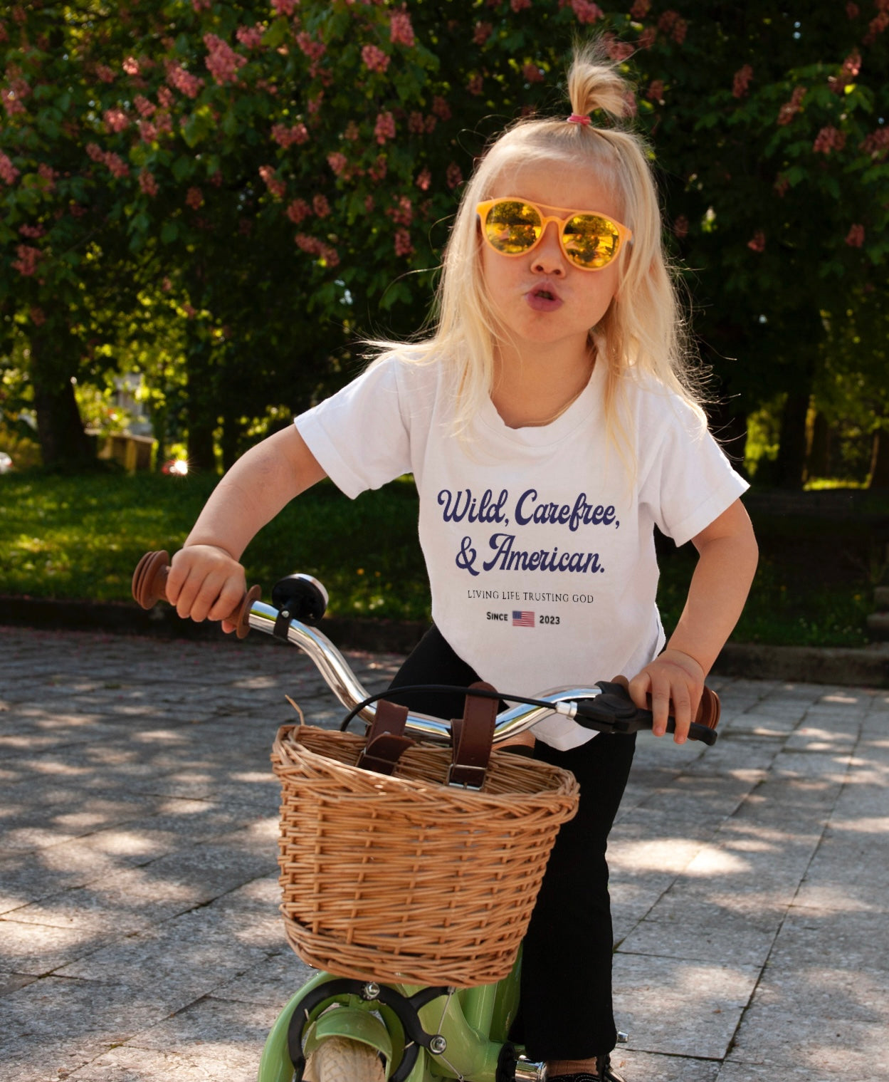 "Wild, Carefree, & American" Tee