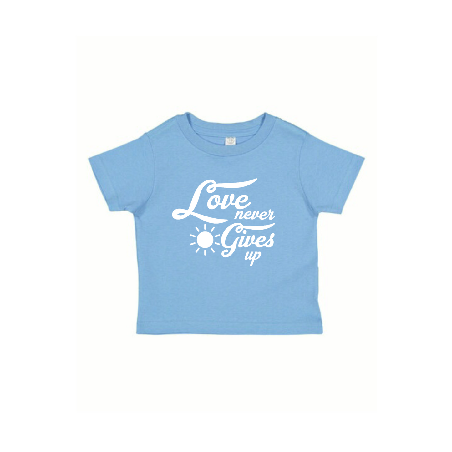 "Love Never Gives Up" Tee