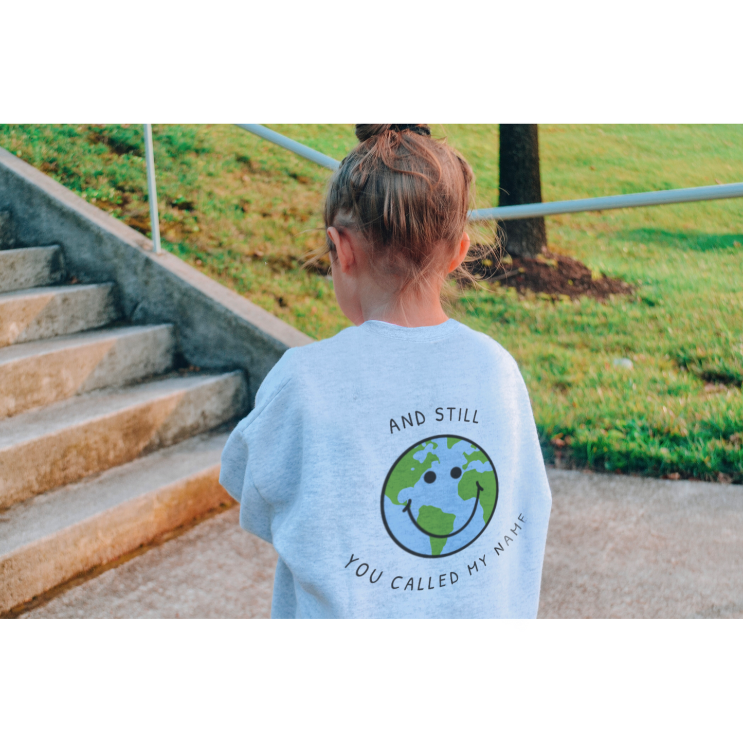 "By Your Voice the Earth Was Made" Crewneck Pullover