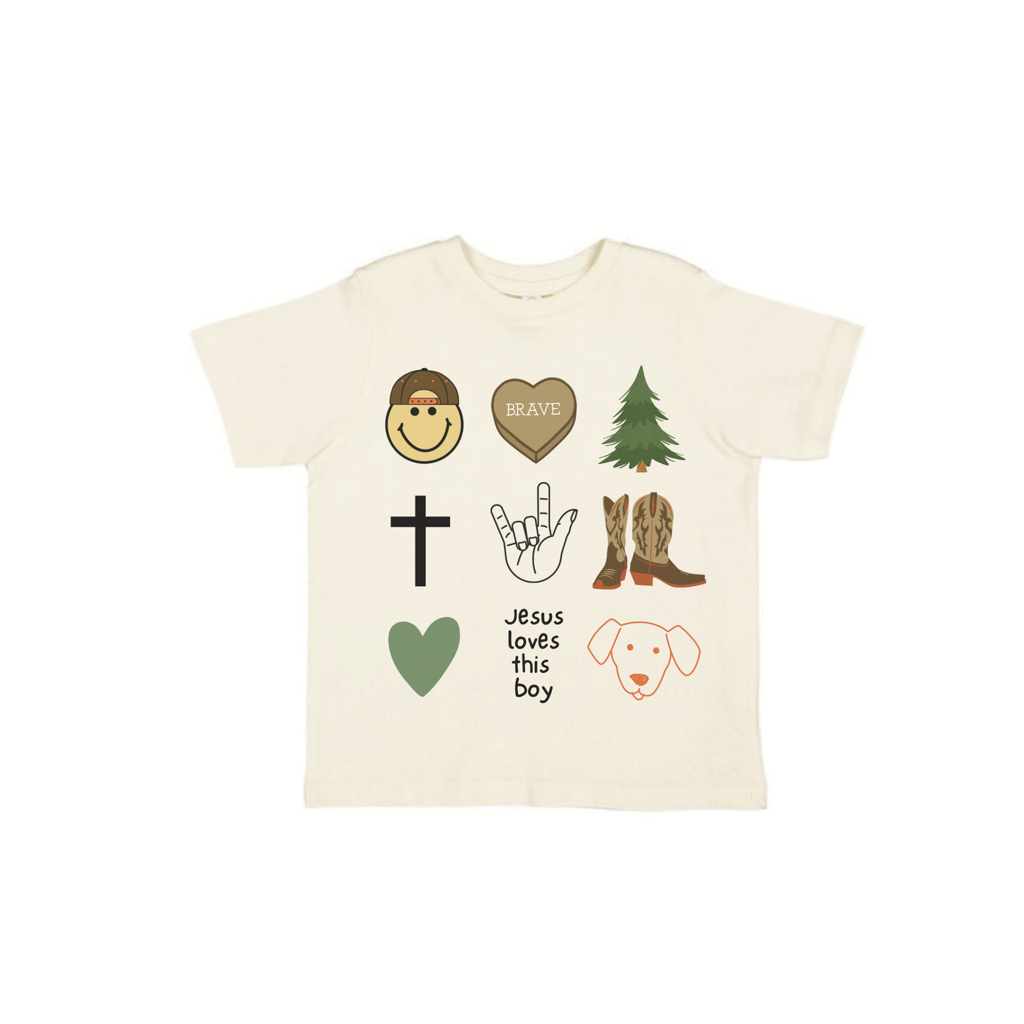 "Loved Boy Doodles" Tee