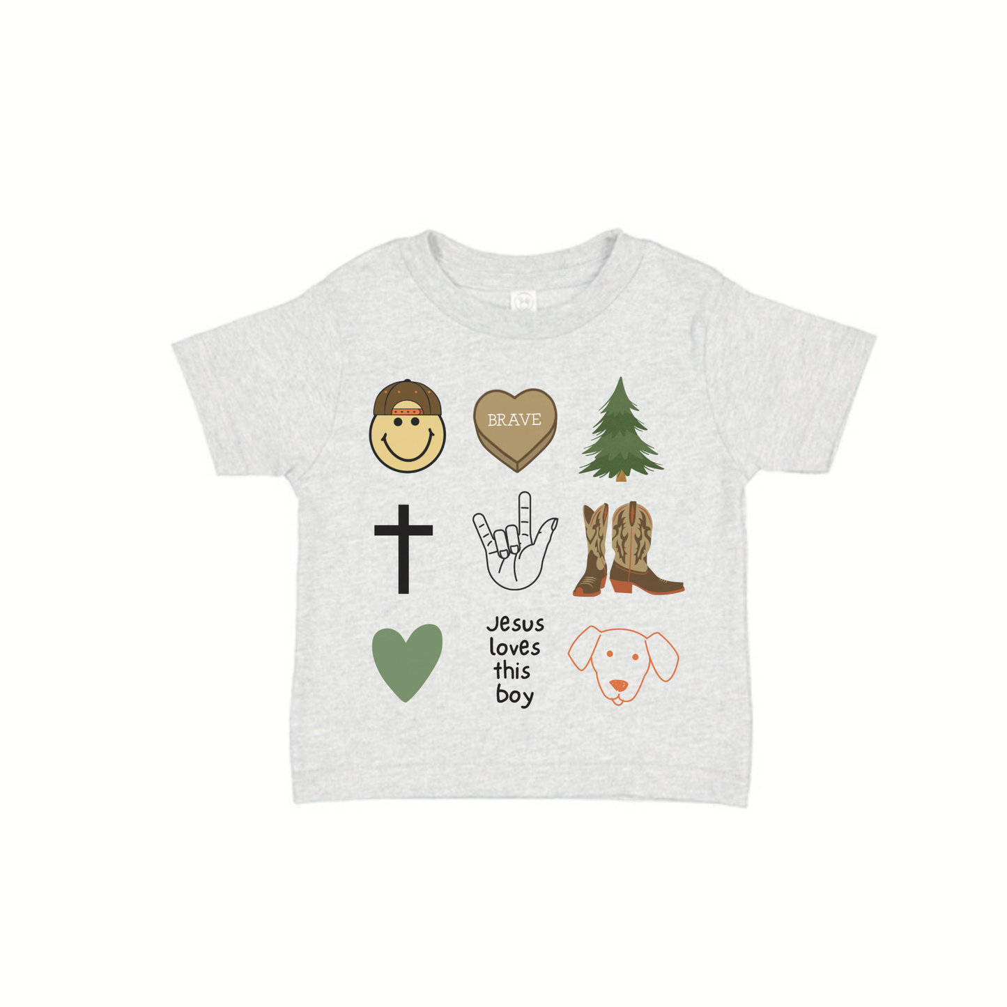 "Loved Boy Doodles" Tee