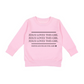 "Jesus Loves this Girl" Crewneck Pullover