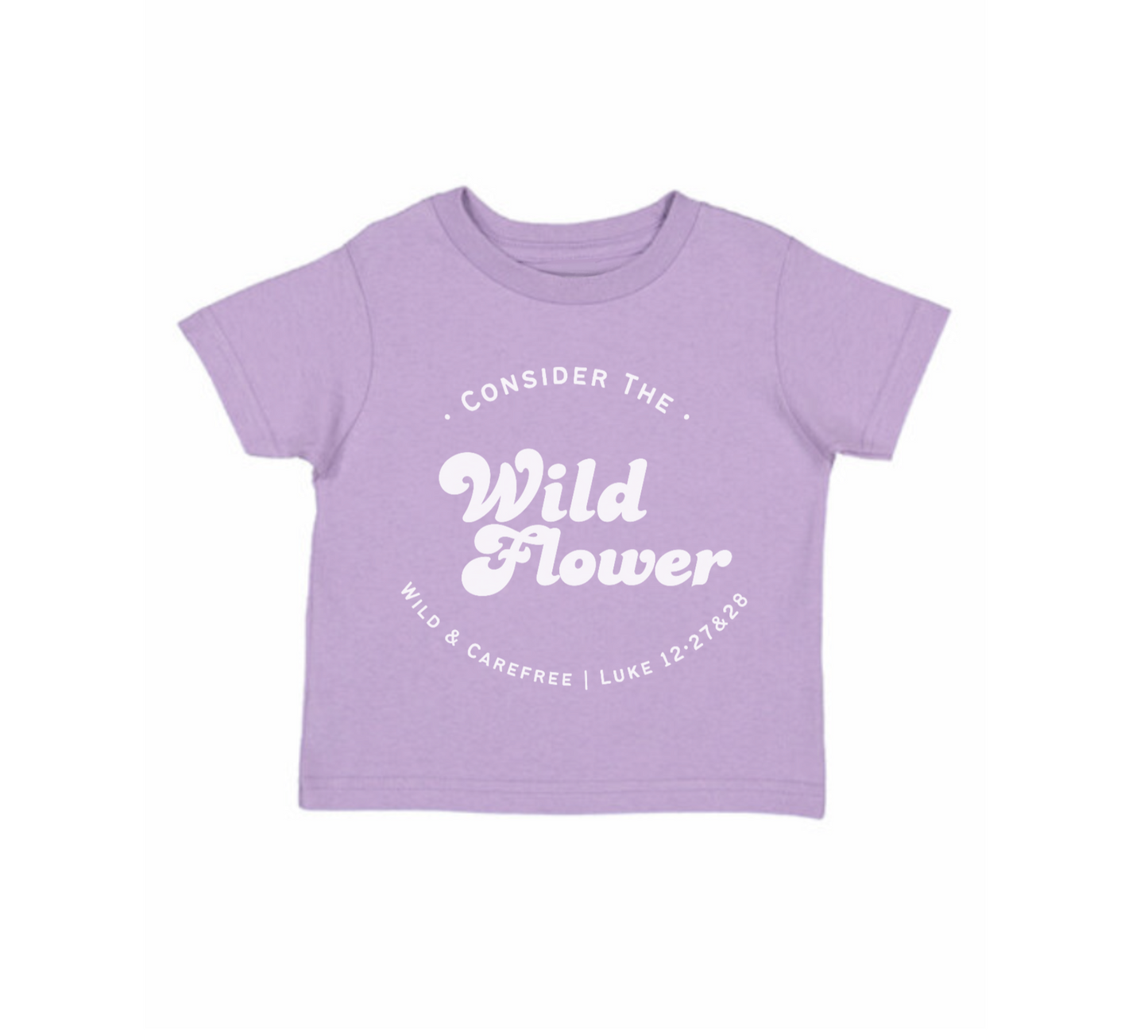 "Wildflower" Tee - Lilac