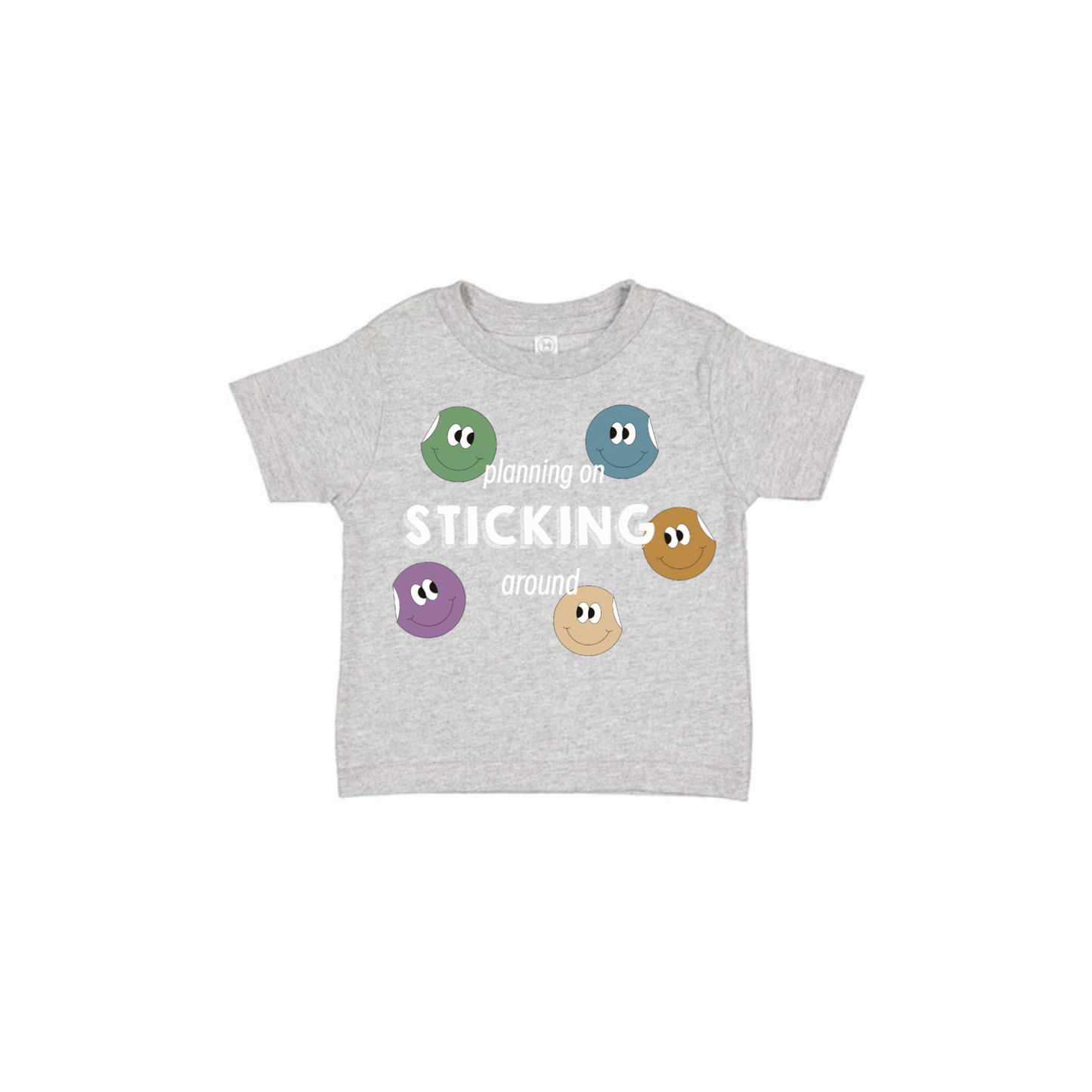 "Smiley Sticker" Tee