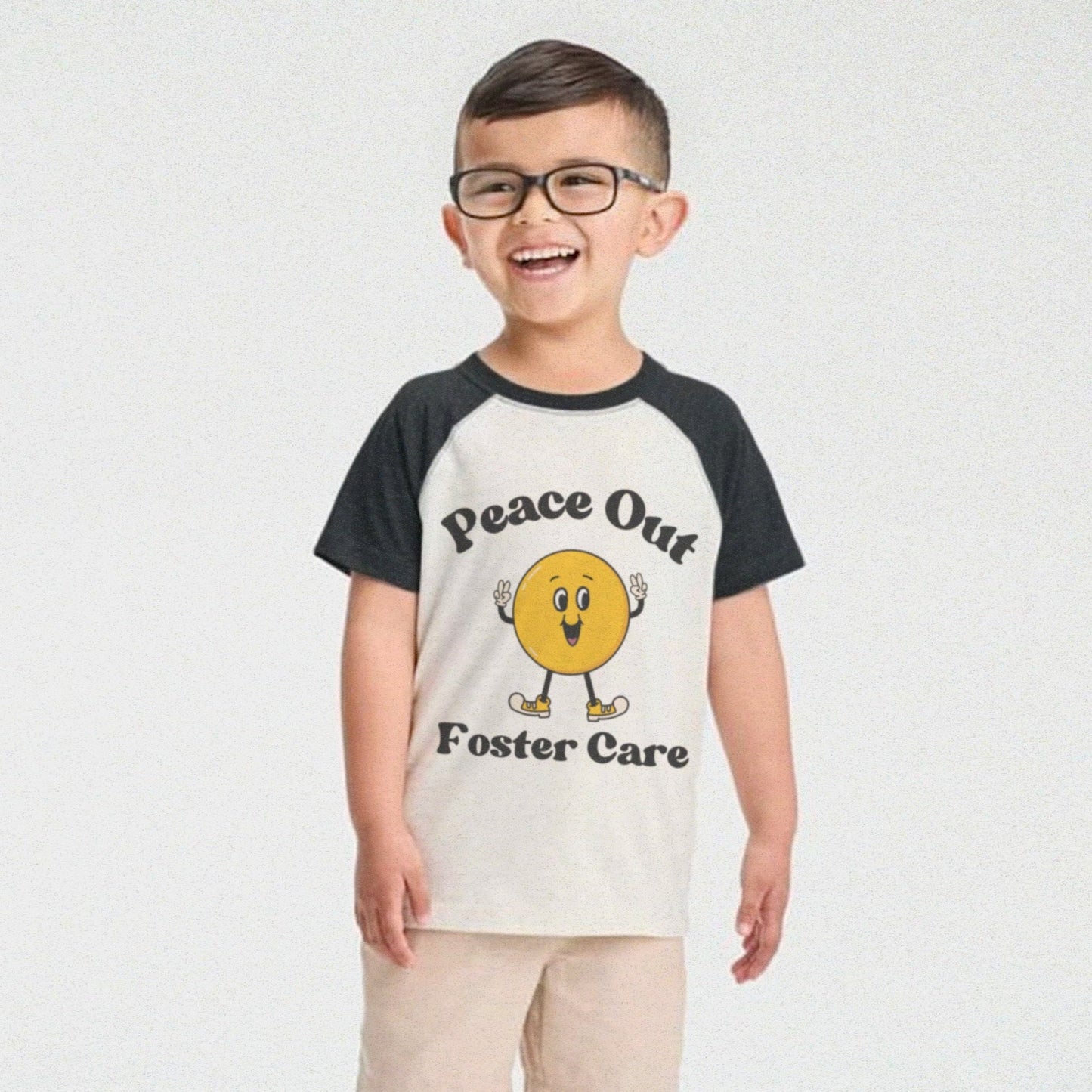 "Peace Out" Raglan Tee