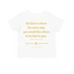 "Golden Rule - Golden Summer" Tee