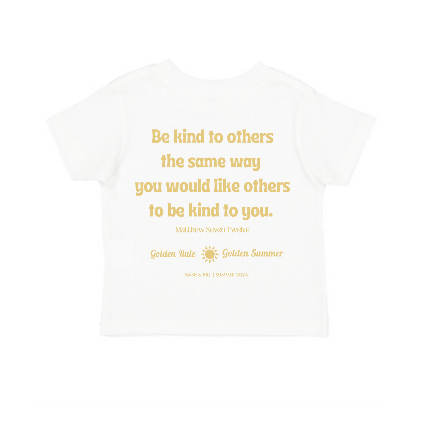 "Golden Rule - Golden Summer" Tee