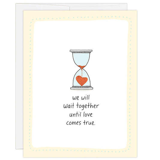 "Wait Together" Adoption Card