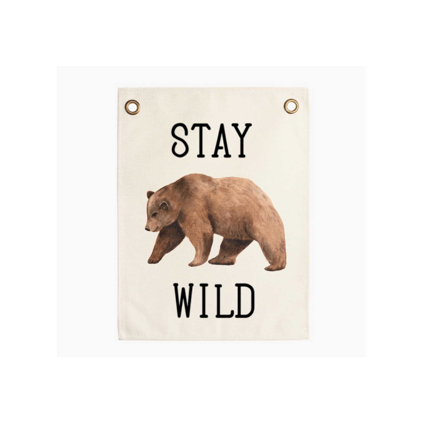 "Stay Wild" Banner