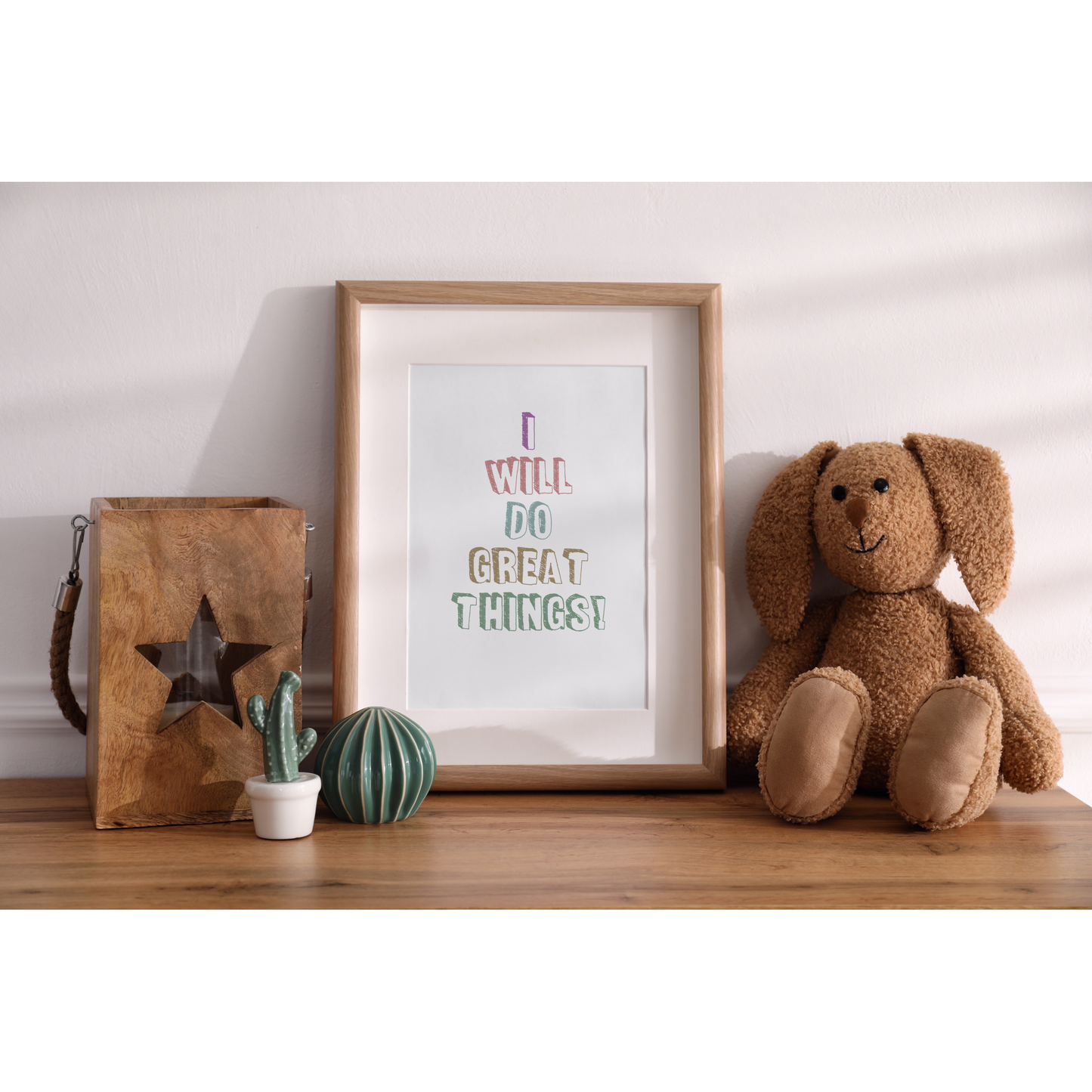 "I Will Do Great Things" Art Print