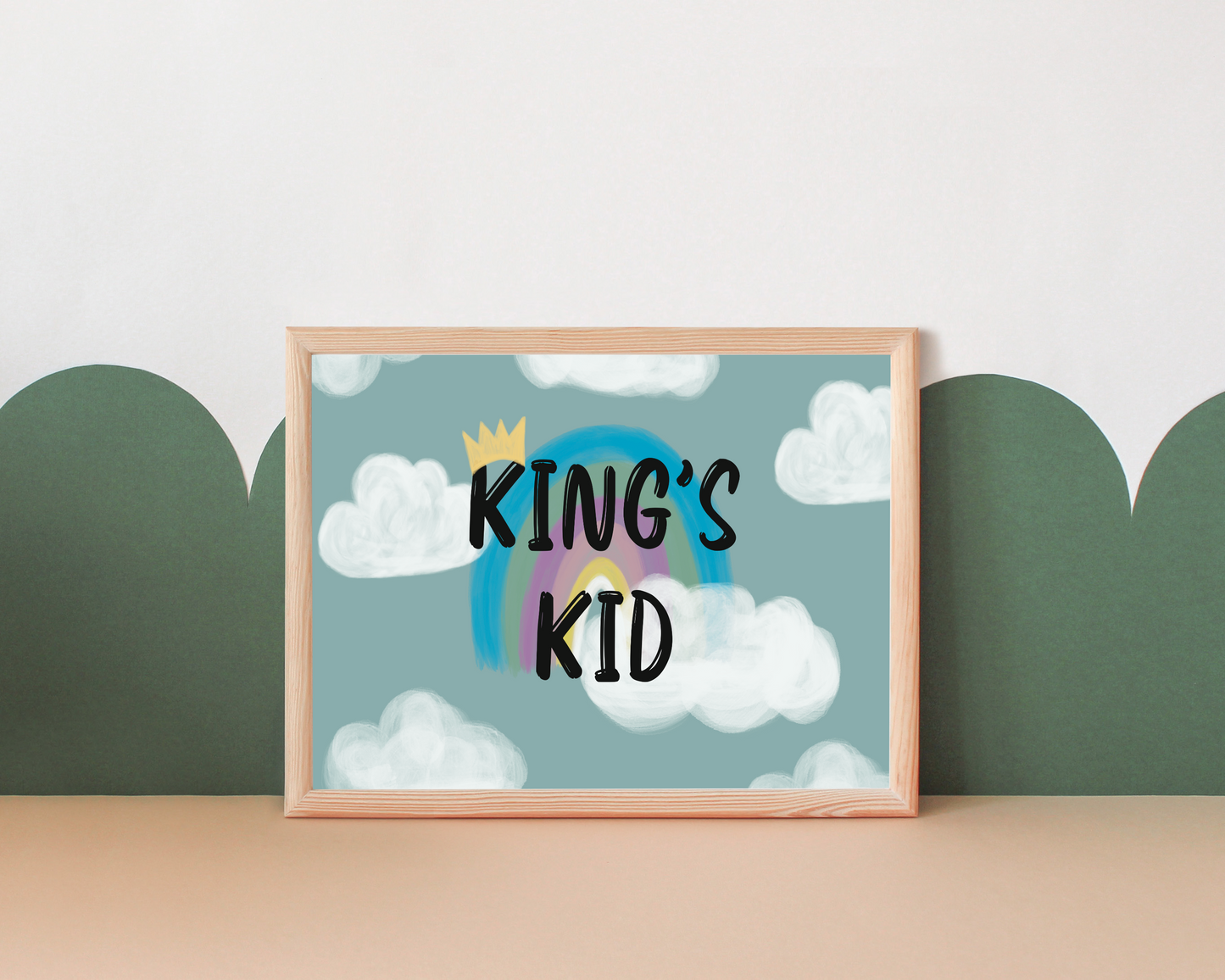 "King's Kid" Art Print