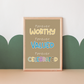 "Worthy, Valued, Celebrated" Art Print