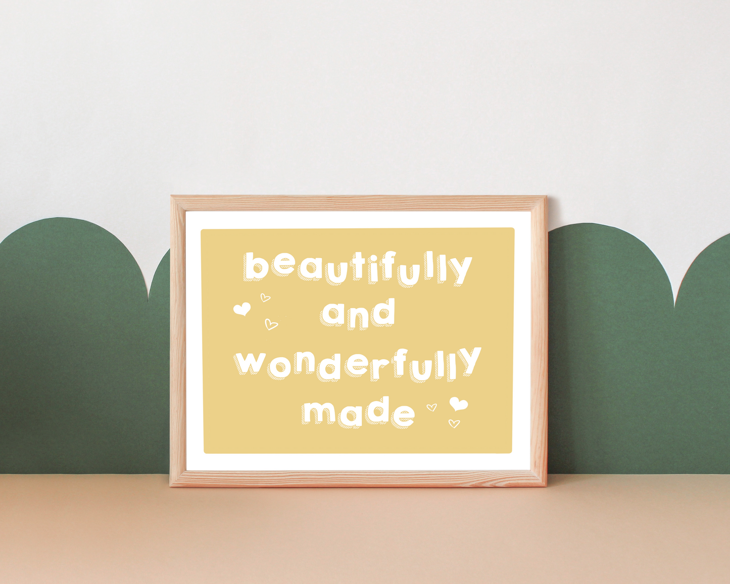 "Beautifully and Wonderfully Made" Art Print