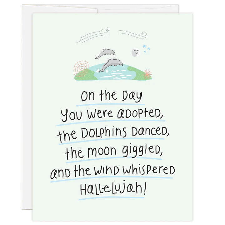 "Hallelujah!" Adoption Day Card