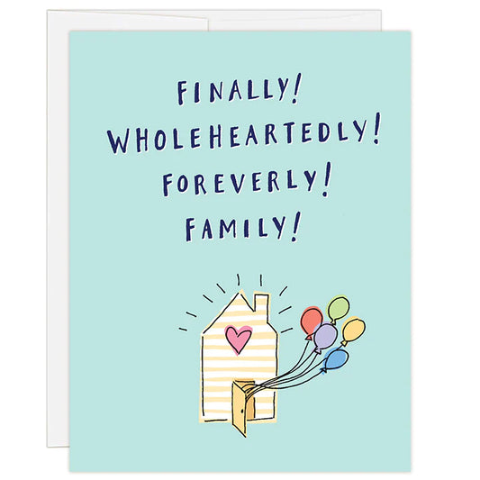 "Forever Family" Card